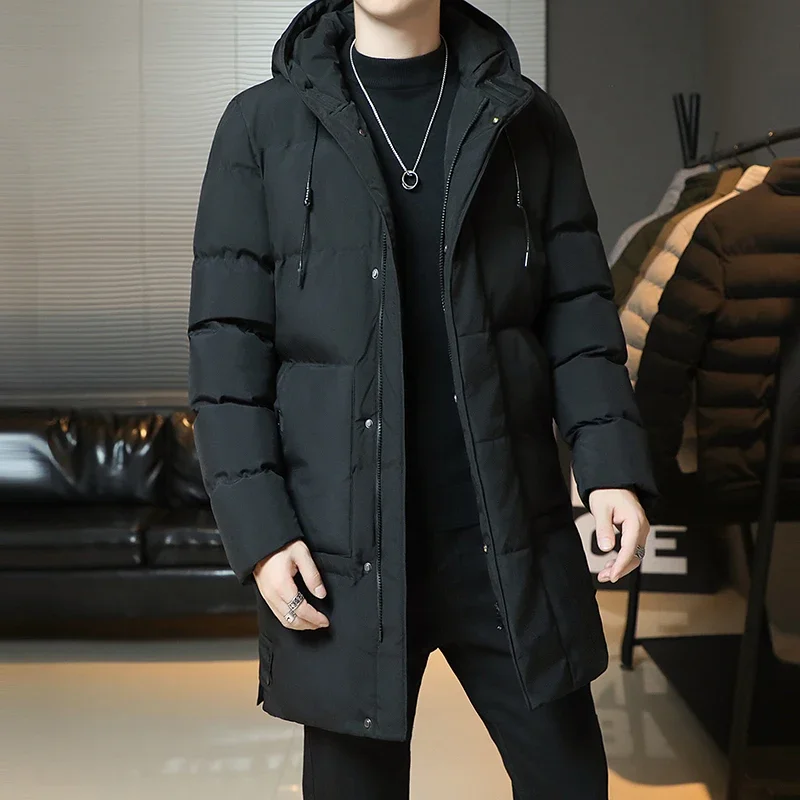 Men'S Korean Version Popular Parkas New Winter Fashion Youth Middle And Long Clothes Male Bread Down Cotton Thickened Warm Coat
Men'S Korean Version Popular Parkas New Winter Fashion Youth Middle And Long Clothes Male Bread Down Cotton Thickened Warm Coat
