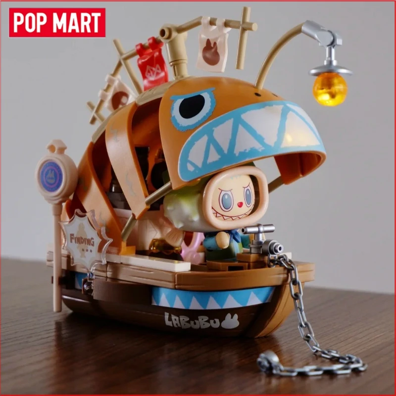 Genuine Pop Mart Labubu Themonsters Chasing Mermaids Series Blocks Fish Boat Puzzle Toys Pirate Ship Building Set for Collectors
Genuine Pop Mart Labubu Themonsters Chasing Mermaids Series Blocks Fish Boat Puzzle Toys Pirate Ship Building Set for Collectors