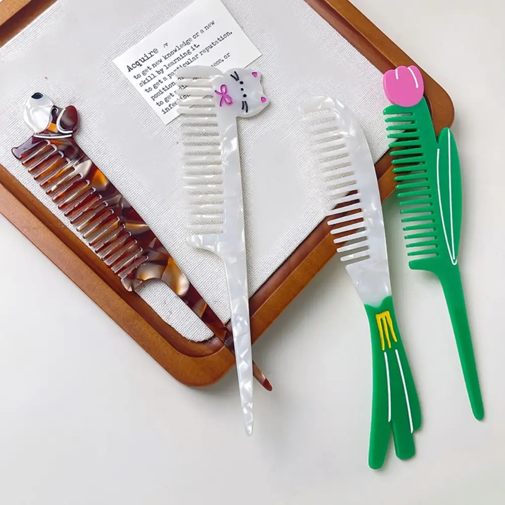 Pointed Tail Comb Tulip Acetate Comb Animal Puppy Makeup Comb Cartoon Vegetable Hairdressing Combs Dormitory
Pointed Tail Comb Tulip Acetate Comb Animal Puppy Makeup Comb Cartoon Vegetable Hairdressing Combs Dormitory