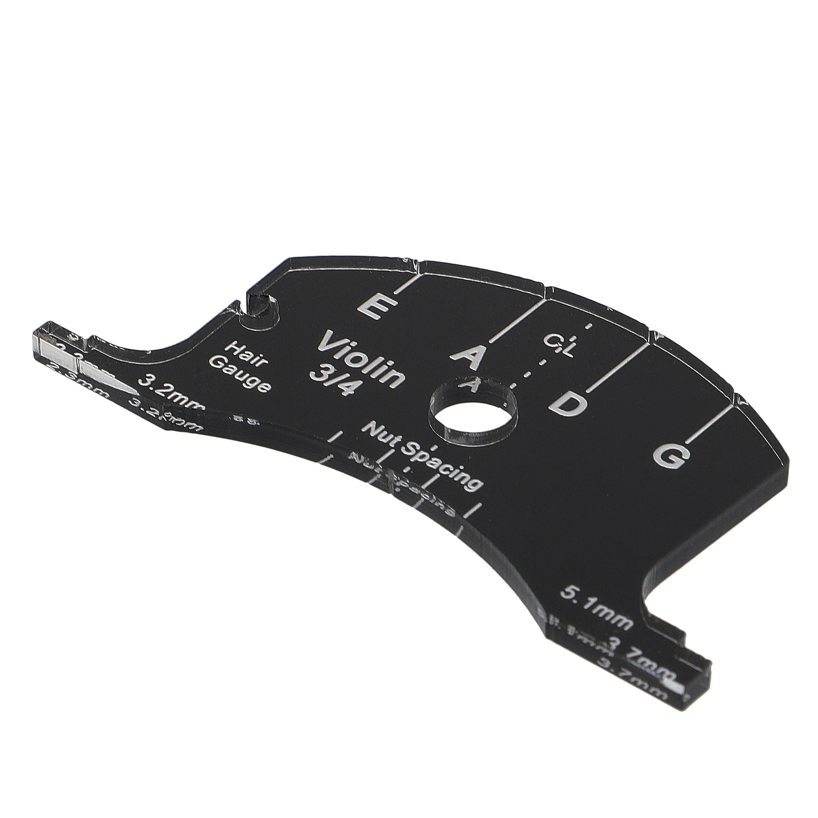 Violin Bridge Template Multifunctional Tool Durable Material Accurate Measurement Violin Part Accessory Musical Instrument
Violin Bridge Template Multifunctional Tool Durable Material Accurate Measurement Violin Part Accessory Musical Instrument