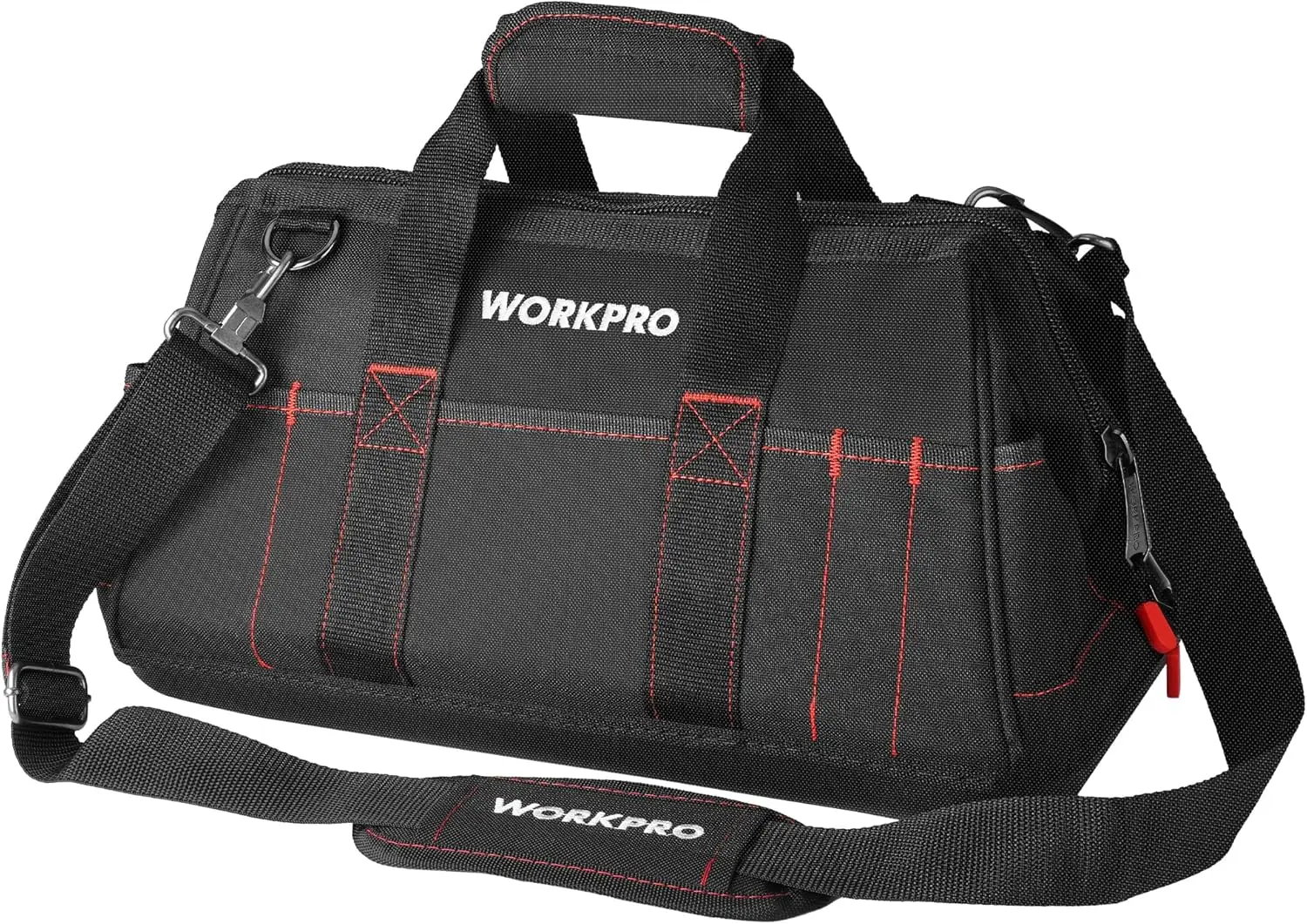 16-inch Waterproof Tool Bag with Close Top, Wide Mouth & Rubber Base for Secure Storage
16-inch Waterproof Tool Bag with Close Top, Wide Mouth & Rubber Base for Secure Storage