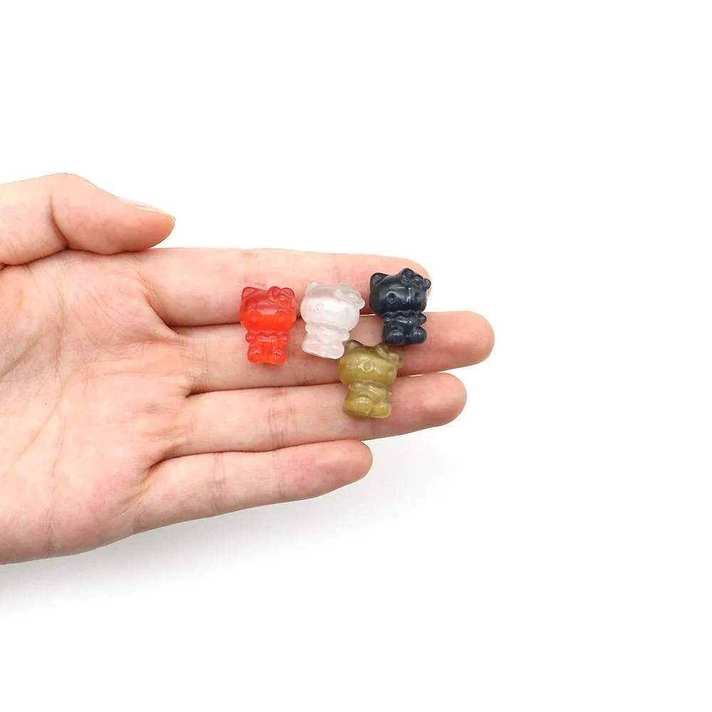 2PCS Cute Bow Kitten Natural Stone Opal Through Hole Bead Jewelry Making DIY Necklace Bracelet Accessories Gift
2PCS Cute Bow Kitten Natural Stone Opal Through Hole Bead Jewelry Making DIY Necklace Bracelet Accessories Gift