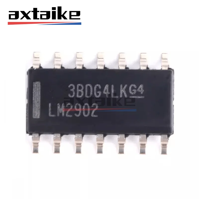 20PCS LM2902 SOP-14 LM2902DR2G LM2902DR LM2902DG LM2902DT SMD Quadruple Operational Amplifiers IC
20PCS LM2902 SOP-14 LM2902DR2G LM2902DR LM2902DG LM2902DT SMD Quadruple Operational Amplifiers IC