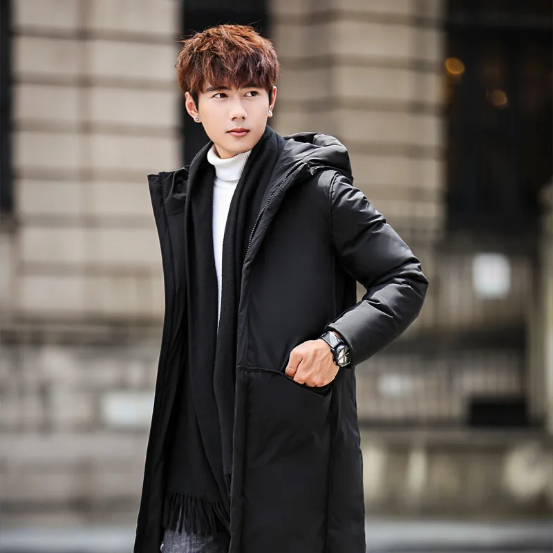 Coats Down Parkas New Men Casual Long Down Coat Parkas Outwear Jacket Winter Men 90% White Duck Down Men's Down Jackets
Coats Down Parkas New Men Casual Long Down Coat Parkas Outwear Jacket Winter Men 90% White Duck Down Men's Down Jackets