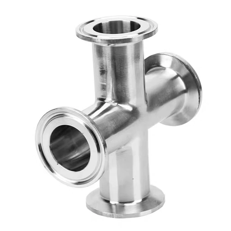 3/4" 1” 2“ 3” 4” Pipe OD 19mm-102mm Stainless Steel SS304 4 Way Cross Sanitary Fitting Tri Clamp Feerule OD 50.5-119mm Home Brew
3/4" 1” 2“ 3” 4” Pipe OD 19mm-102mm Stainless Steel SS304 4 Way Cross Sanitary Fitting Tri Clamp Feerule OD 50.5-119mm Home Brew