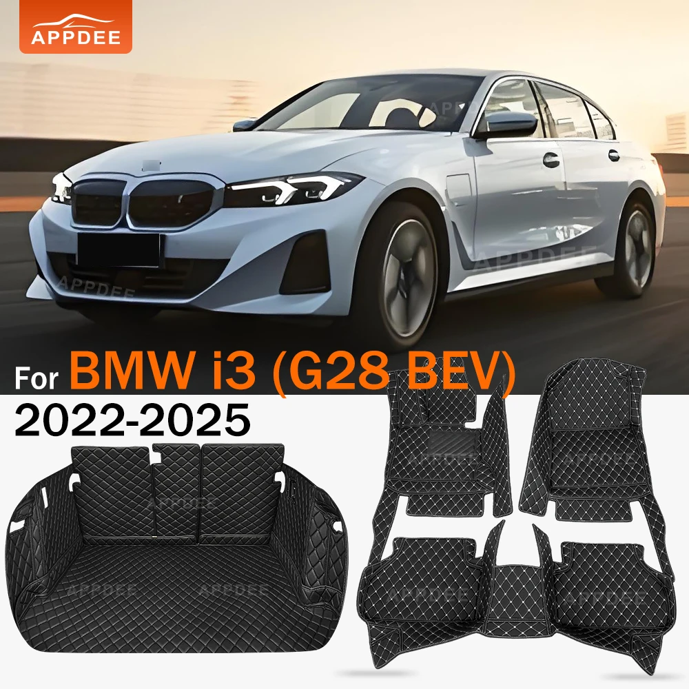APPDEE Car Floor Mats For BMW i3 eDrive 35 L G28 BEV 2022-2025 Car Trunk Mats Cargo Liner Foot Pads Interior Accessories
APPDEE Car Floor Mats For BMW i3 eDrive 35 L G28 BEV 2022-2025 Car Trunk Mats Cargo Liner Foot Pads Interior Accessories