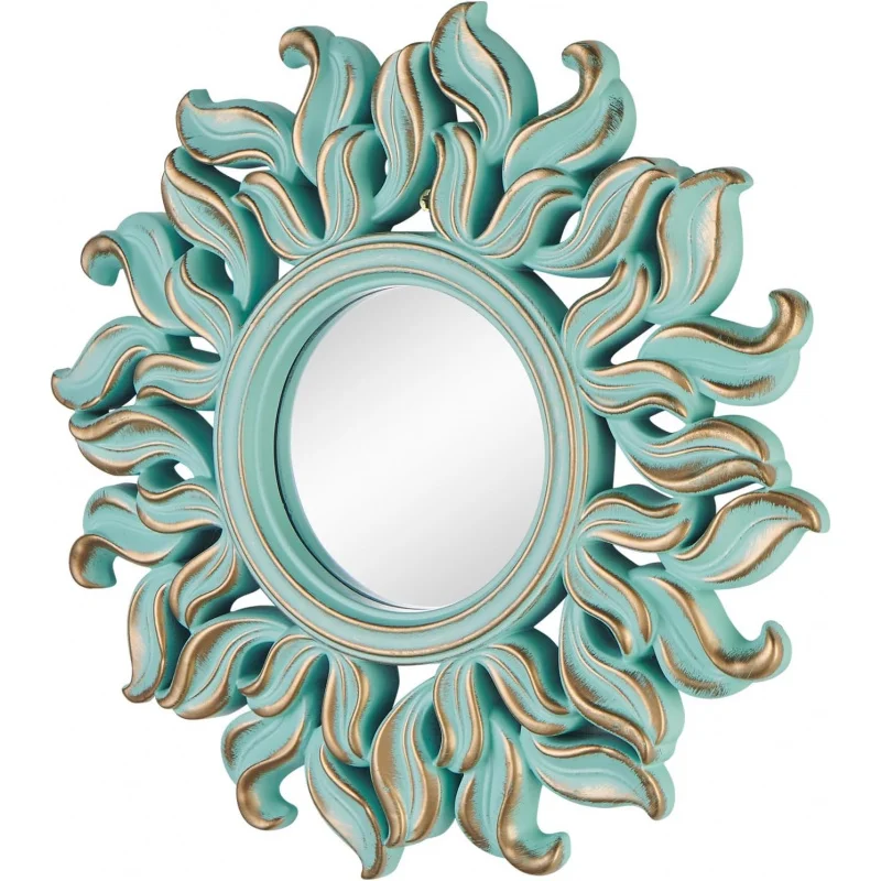 10''x10'' Round Wall Mirror, Green Circle Mirror Bedroom, Entryway, Living Room, Decorative Modern Wall Decor
10''x10'' Round Wall Mirror, Green Circle Mirror Bedroom, Entryway, Living Room, Decorative Modern Wall Decor