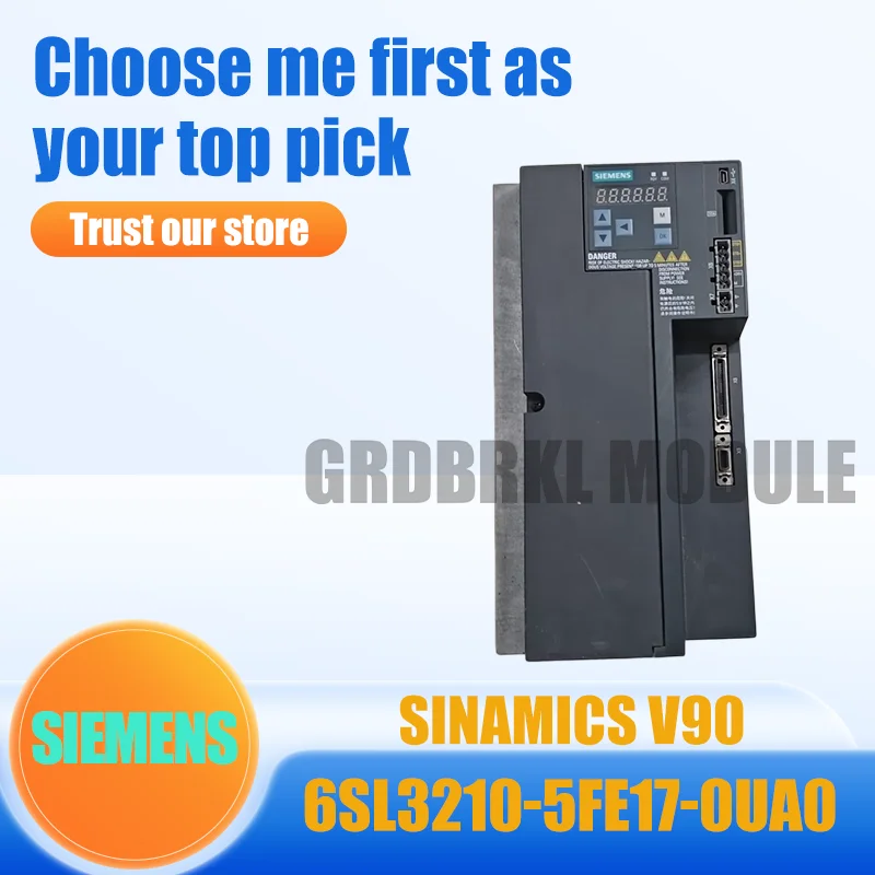 Новый Оригинальный Сервопривод SIMIENS 6SL3210-5FE17-0UA0 6SL3 210-5FE17-0UA0 7.0кВт 200В Инвертор
Новый Оригинальный Сервопривод SIMIENS 6SL3210-5FE17-0UA0 6SL3 210-5FE17-0UA0 7.0кВт 200В Инвертор
