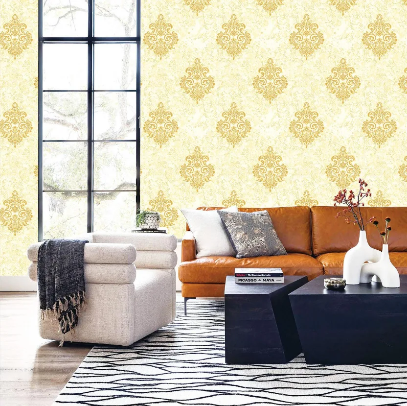 European 3D Damascus Wallpaper Bedroom Hotel Vintage Damask Floral Wall Paper Mural Resturant
European 3D Damascus Wallpaper Bedroom Hotel Vintage Damask Floral Wall Paper Mural Resturant