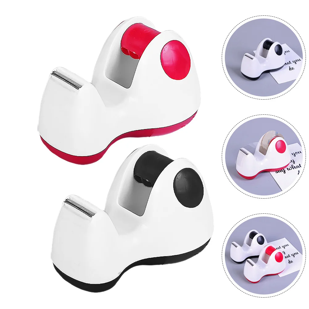 2Pcs Cute Cartoon Mini Tape Dispenser Non-Skid Base Portable Multipurpose Tape Holder for Office School Craft Wrapping
2Pcs Cute Cartoon Mini Tape Dispenser Non-Skid Base Portable Multipurpose Tape Holder for Office School Craft Wrapping
