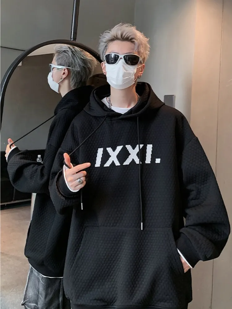 Мужская толстовка-худи с эффектом двухслойности, текстурированным цветочным принтом, повседневная осенняя куртка, модная молодежная свободная модель, стандартный крой
Мужская толстовка-худи с эффектом двухслойности, текстурированным цветочным принтом, повседневная осенняя куртка, модная молодежная свободная модель, стандартный крой