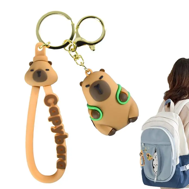 Cute Capybara Key Pendant Cute Cartoon Capybara Doll Toy Cartoon Capybara Animal Bag Charm Key Accessories For Birthday Holiday
Cute Capybara Key Pendant Cute Cartoon Capybara Doll Toy Cartoon Capybara Animal Bag Charm Key Accessories For Birthday Holiday