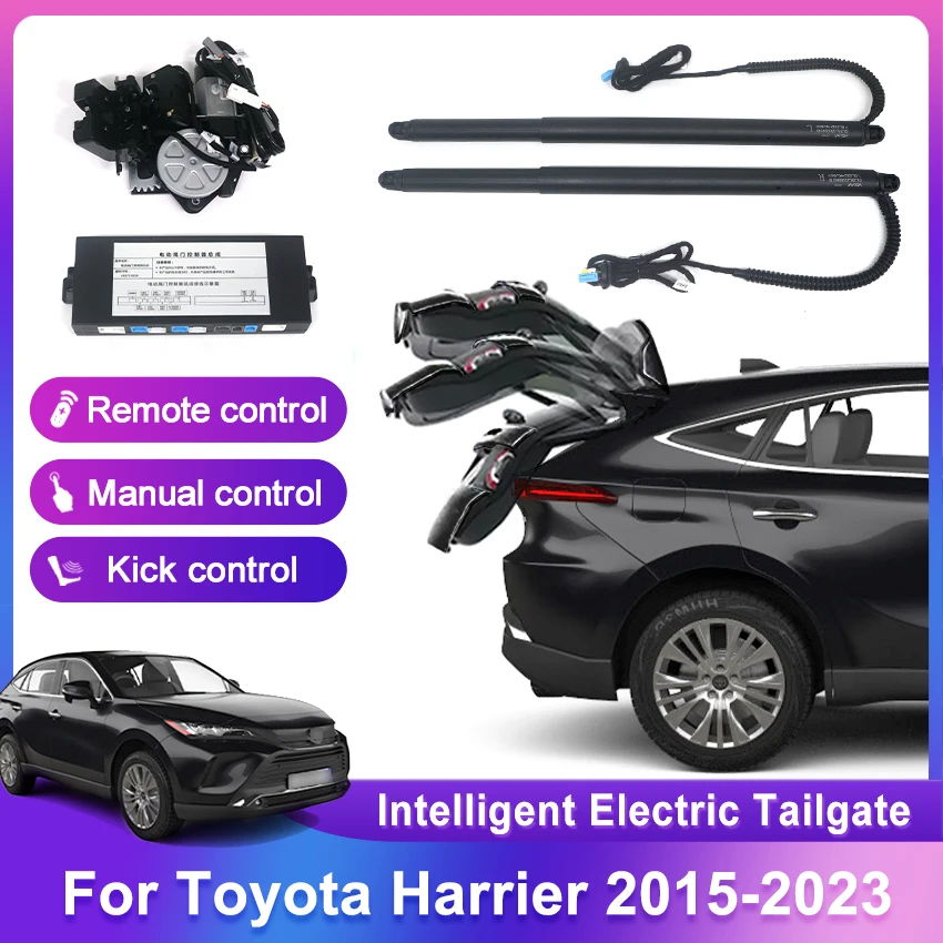 For Toyota Harrier 2015-2023 control of the trunk electric tailgate car lift auto automatic trunk opening drift drive kit sensor
For Toyota Harrier 2015-2023 control of the trunk electric tailgate car lift auto automatic trunk opening drift drive kit sensor