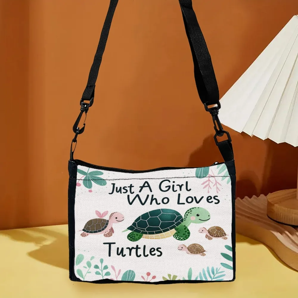 1pc Turtle One-shoulder Cloth Bag with Adjustable Shoulder Straps Suitable for Daily Use, Commuting, Shopping
1pc Turtle One-shoulder Cloth Bag with Adjustable Shoulder Straps Suitable for Daily Use, Commuting, Shopping