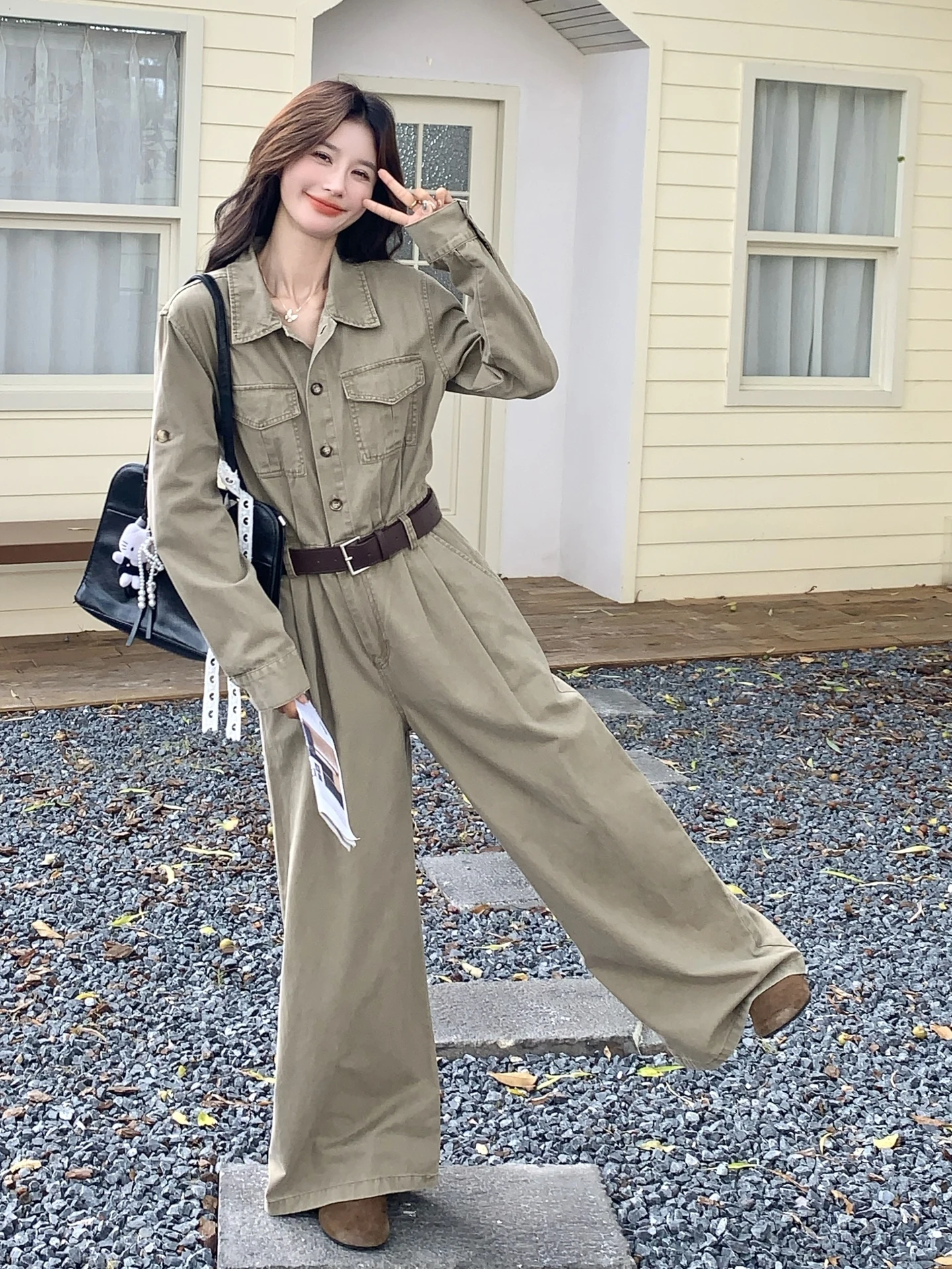 Loose Women's Rer Suit High Waist Long Sve Workwear Sle Wide Leg Pants Spring 2026 Casual Design Sensation
Loose Women's Rer Suit High Waist Long Sve Workwear Sle Wide Leg Pants Spring 2026 Casual Design Sensation