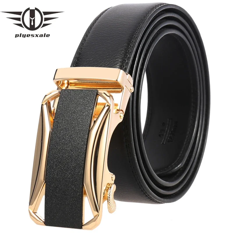 Plyesxale 3.5cm Width Male Waist Strap New Designer Men's Belts Luxury High Quality Automatic Buckle Leather Belt For Men G1298
Plyesxale 3.5cm Width Male Waist Strap New Designer Men's Belts Luxury High Quality Automatic Buckle Leather Belt For Men G1298