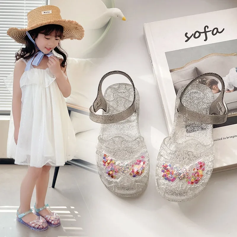 Girls Sandals 2025 New Summer Children's Sandals Little Princess Shoes Baby Jelly Shoes Girls Beach Shoes
Girls Sandals 2025 New Summer Children's Sandals Little Princess Shoes Baby Jelly Shoes Girls Beach Shoes