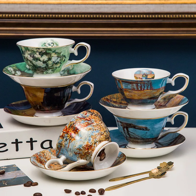 Star Coffee Cup Bone China Cup British Luxury Creative Oil Painting Home Afternoon Tea Cup Ceramic Cup Coffee Mugs
Star Coffee Cup Bone China Cup British Luxury Creative Oil Painting Home Afternoon Tea Cup Ceramic Cup Coffee Mugs