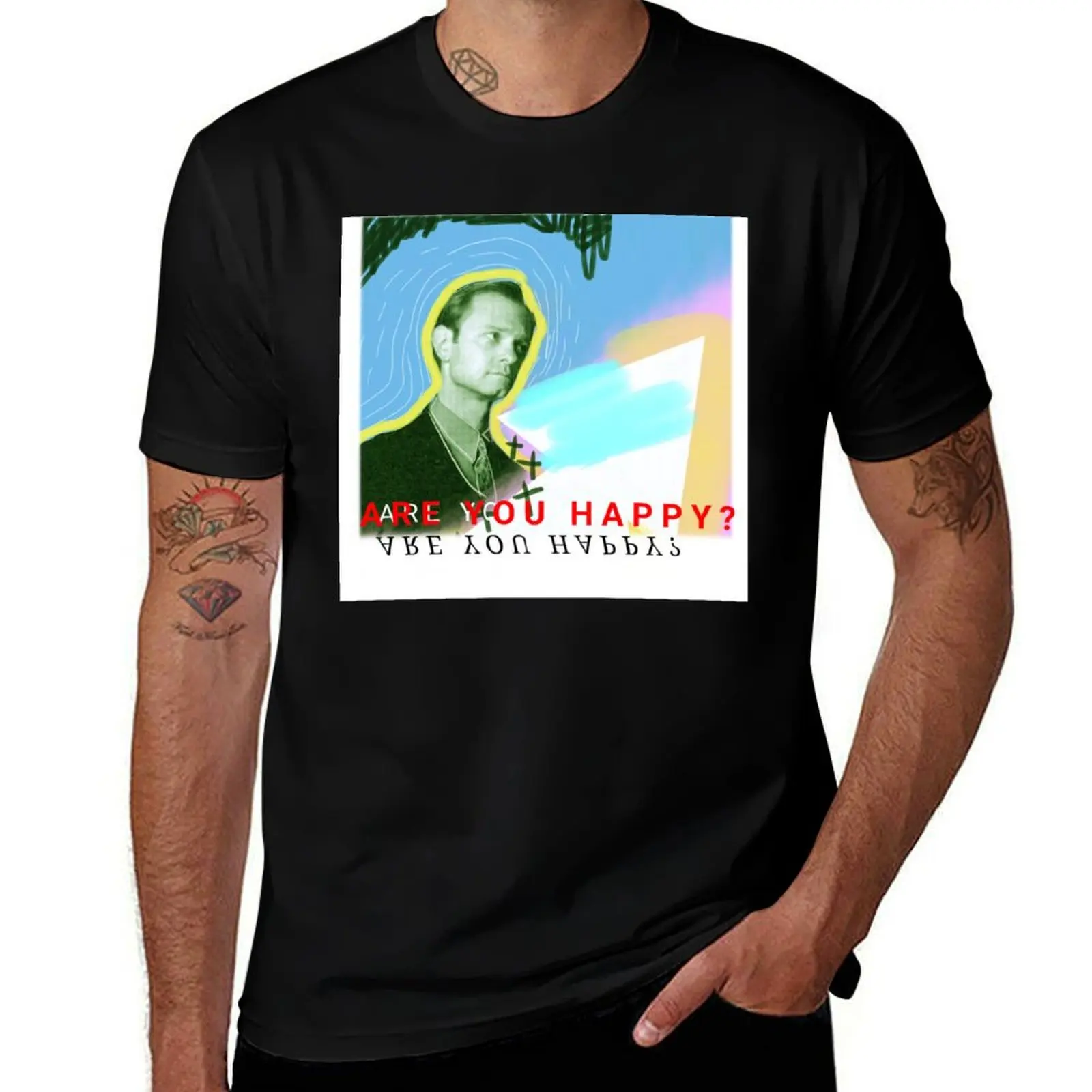 are you happy T-Shirt cotton t shirts man 100% funny t shirts man essential t shirt T-Shirt
are you happy T-Shirt cotton t shirts man 100% funny t shirts man essential t shirt T-Shirt