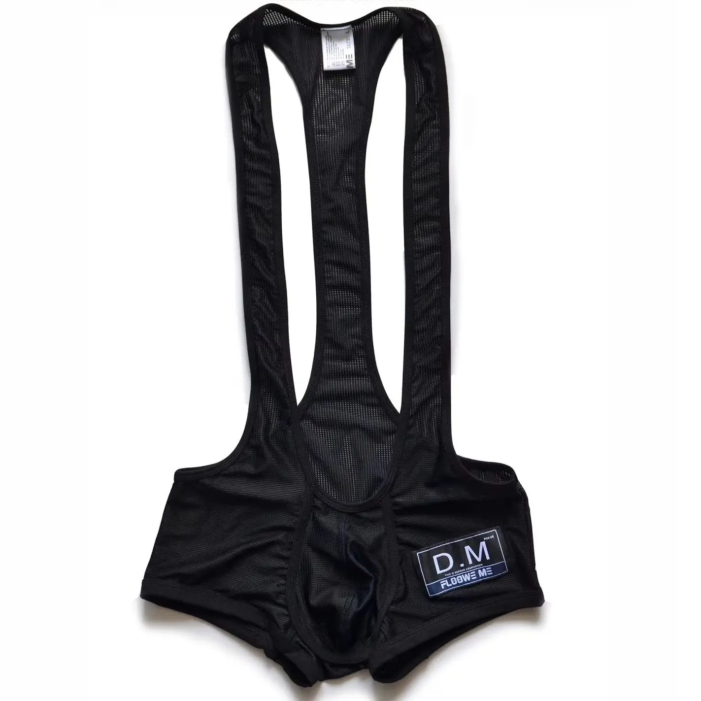 men's Black underwear Low waist sexy breathable mesh jumpsuit Boxer shorts letters flat corner solid color summer body shaping
men's Black underwear Low waist sexy breathable mesh jumpsuit Boxer shorts letters flat corner solid color summer body shaping