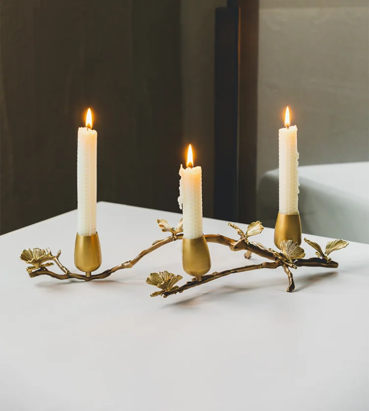 Household Brass Decorative Candlestick, Gingko Leaf, Butterfly, Branch Candlestick, Living Room, Table Decoration, Candlestick
Household Brass Decorative Candlestick, Gingko Leaf, Butterfly, Branch Candlestick, Living Room, Table Decoration, Candlestick