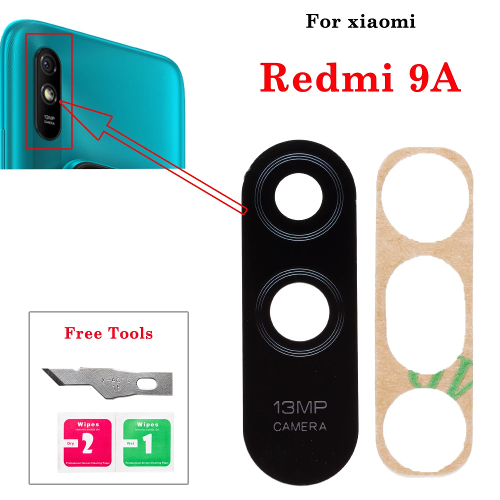 Pop 1set High Quality New Rear Camera Glass Lens + Adhesive Sticker For Xiaomi Redmi 9A Back Camera Glass Lens With Repair Tools
Pop 1set High Quality New Rear Camera Glass Lens + Adhesive Sticker For Xiaomi Redmi 9A Back Camera Glass Lens With Repair Tools
