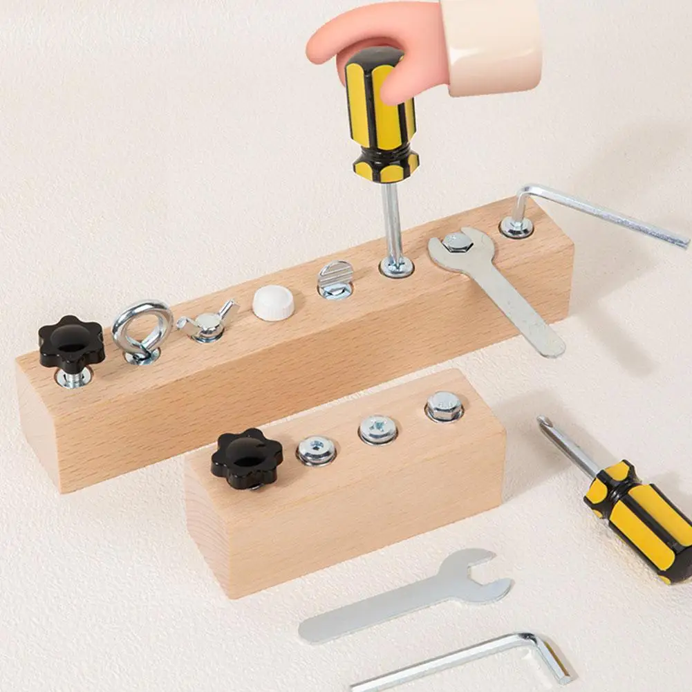 Wooden Screwboard Toy,Montessori Screwdriver Board Set,Educational Screw Board Sensory Learning Toys STEM Fine Motor Skills Toys
Wooden Screwboard Toy,Montessori Screwdriver Board Set,Educational Screw Board Sensory Learning Toys STEM Fine Motor Skills Toys