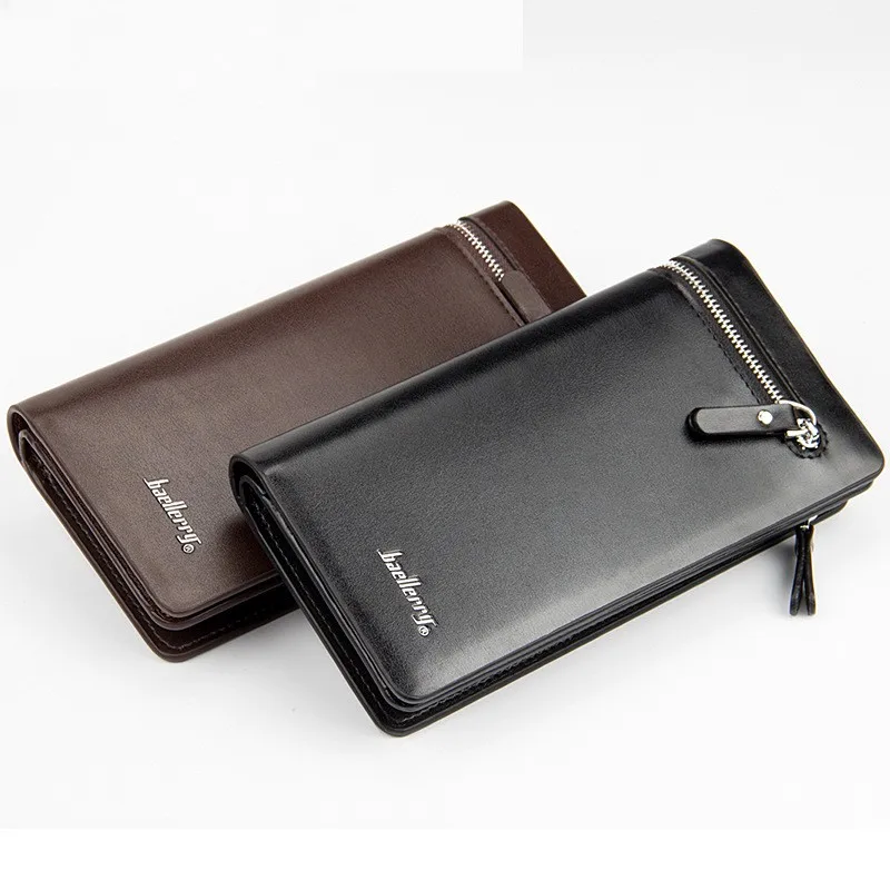 Men's Business Pu Wallet Multi Card Slots Ticket Compartments Soft Wear - Resistant Long Purse
Men's Business Pu Wallet Multi Card Slots Ticket Compartments Soft Wear - Resistant Long Purse