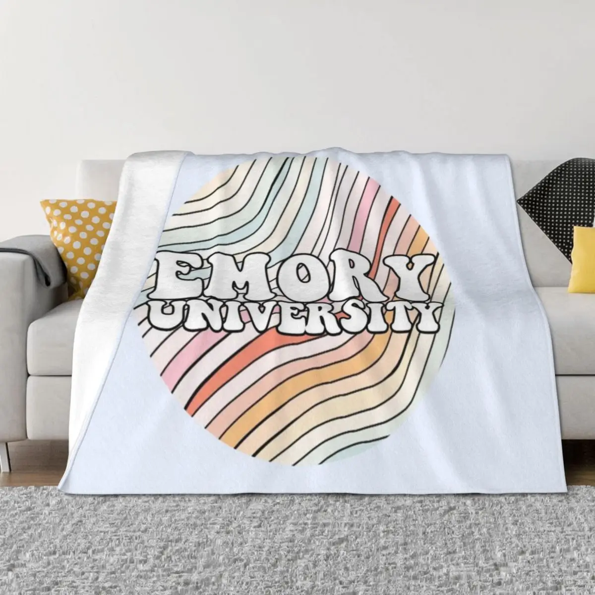 Emory Retro Throw Blanket Loose Sofa Bed linens Warm Blankets
Emory Retro Throw Blanket Loose Sofa Bed linens Warm Blankets