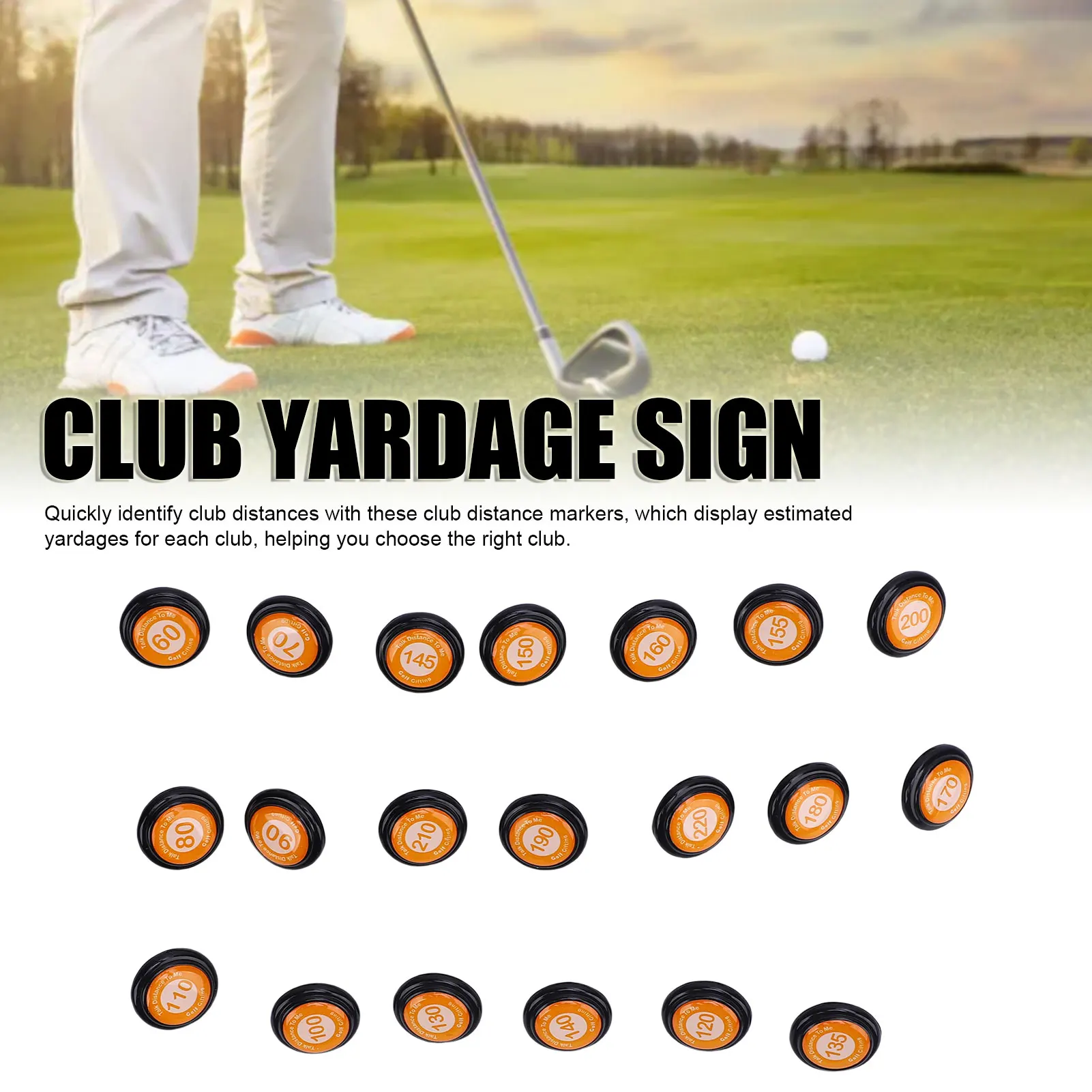 20 шт. маркеры расстояния, маркеры положения мяча, знак Yardage, ABS для занятий спортом на открытом воздухе, маркеры положения мяча
20 шт. маркеры расстояния, маркеры положения мяча, знак Yardage, ABS для занятий спортом на открытом воздухе, маркеры положения мяча