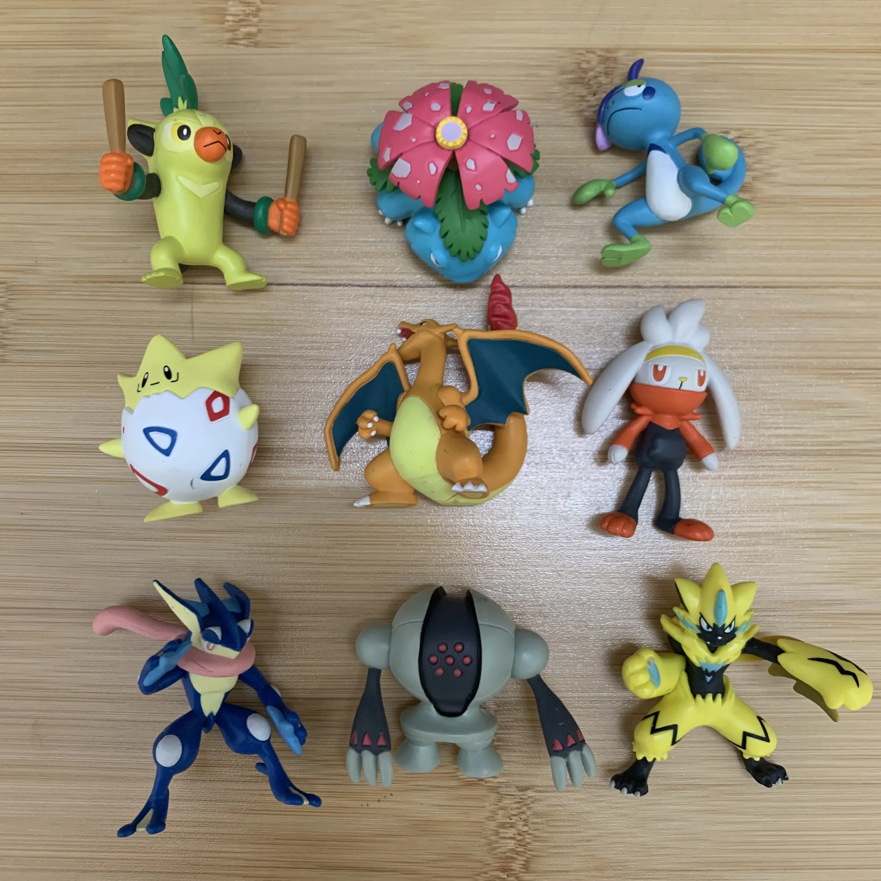 Hot-selling Loose Merchandise - Venusaur, Grookey, Toxel, Greninja, Charizard as Collectible Gifts
Hot-selling Loose Merchandise - Venusaur, Grookey, Toxel, Greninja, Charizard as Collectible Gifts