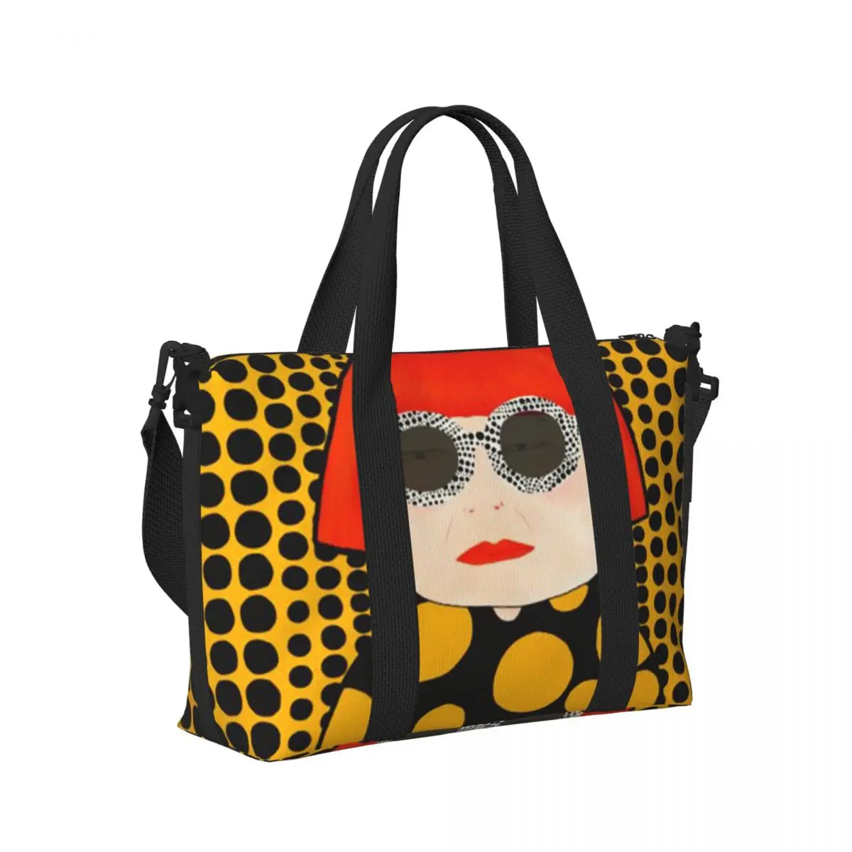 Yayoi Kusama, пляжная дорожная сумка с абстрактной живописью, большая вместительная сумка-тоут для тренажерного зала, йоги, женская дорожная сумка для покупок
Yayoi Kusama, пляжная дорожная сумка с абстрактной живописью, большая вместительная сумка-тоут для тренажерного зала, йоги, женская дорожная сумка для покупок