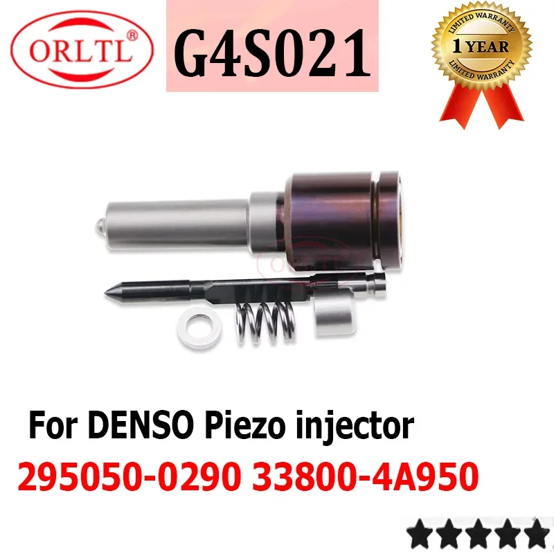 G4S021 Common Rail Piezo Nozzle For DENSO Injector 295050-0290 33800-4A950 2950500290 338004A950 ORLTL
G4S021 Common Rail Piezo Nozzle For DENSO Injector 295050-0290 33800-4A950 2950500290 338004A950 ORLTL