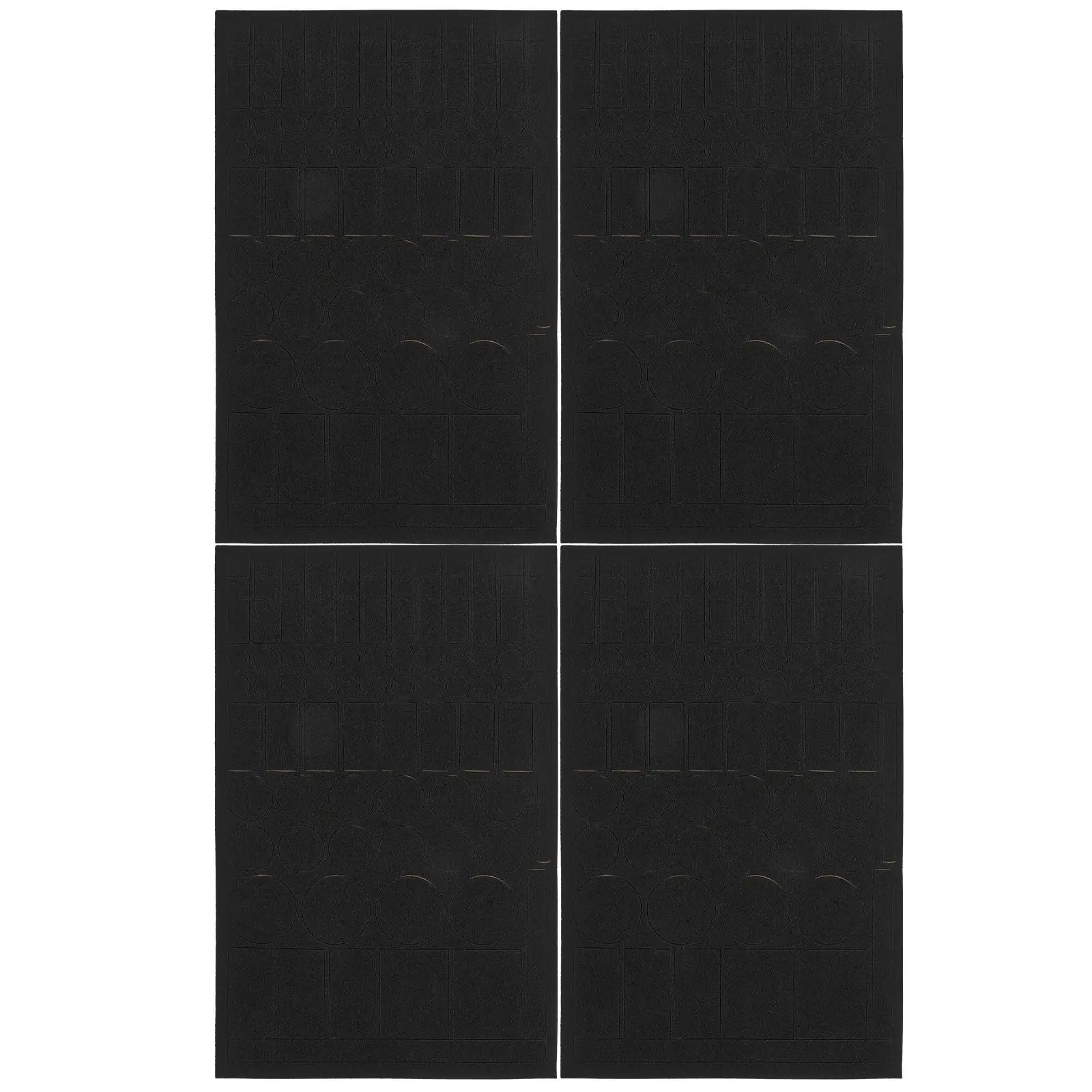 4pcs Blackout Stickers Light Blocking Decorative Patches Waterproof EVA Anti Glare LED Cover Self Adhesive Practical Use
4pcs Blackout Stickers Light Blocking Decorative Patches Waterproof EVA Anti Glare LED Cover Self Adhesive Practical Use