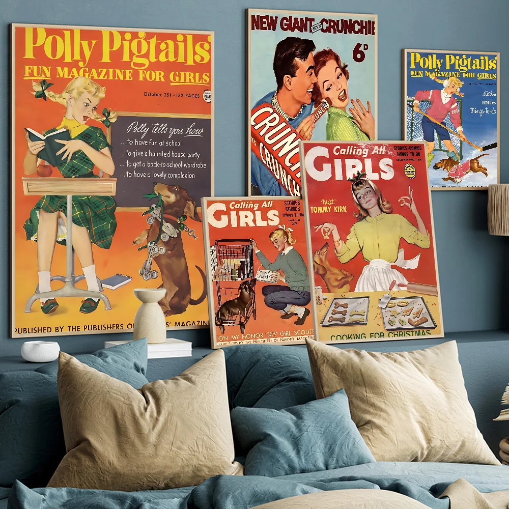 Retro Art Classical A-American K-Kitsch Whitepaper Poster Fancy Wall Sticker For Living Room Bar Decoration Aesthetic Art Wall
Retro Art Classical A-American K-Kitsch Whitepaper Poster Fancy Wall Sticker For Living Room Bar Decoration Aesthetic Art Wall