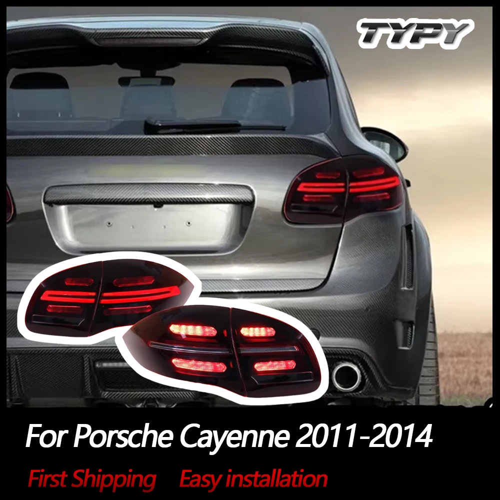 TYPY Car Tail Lights For Porsche Cayenne 2011-2014 LED Car Tail Lamps Daytime Running Lights Dynamic Turn Signals
TYPY Car Tail Lights For Porsche Cayenne 2011-2014 LED Car Tail Lamps Daytime Running Lights Dynamic Turn Signals
