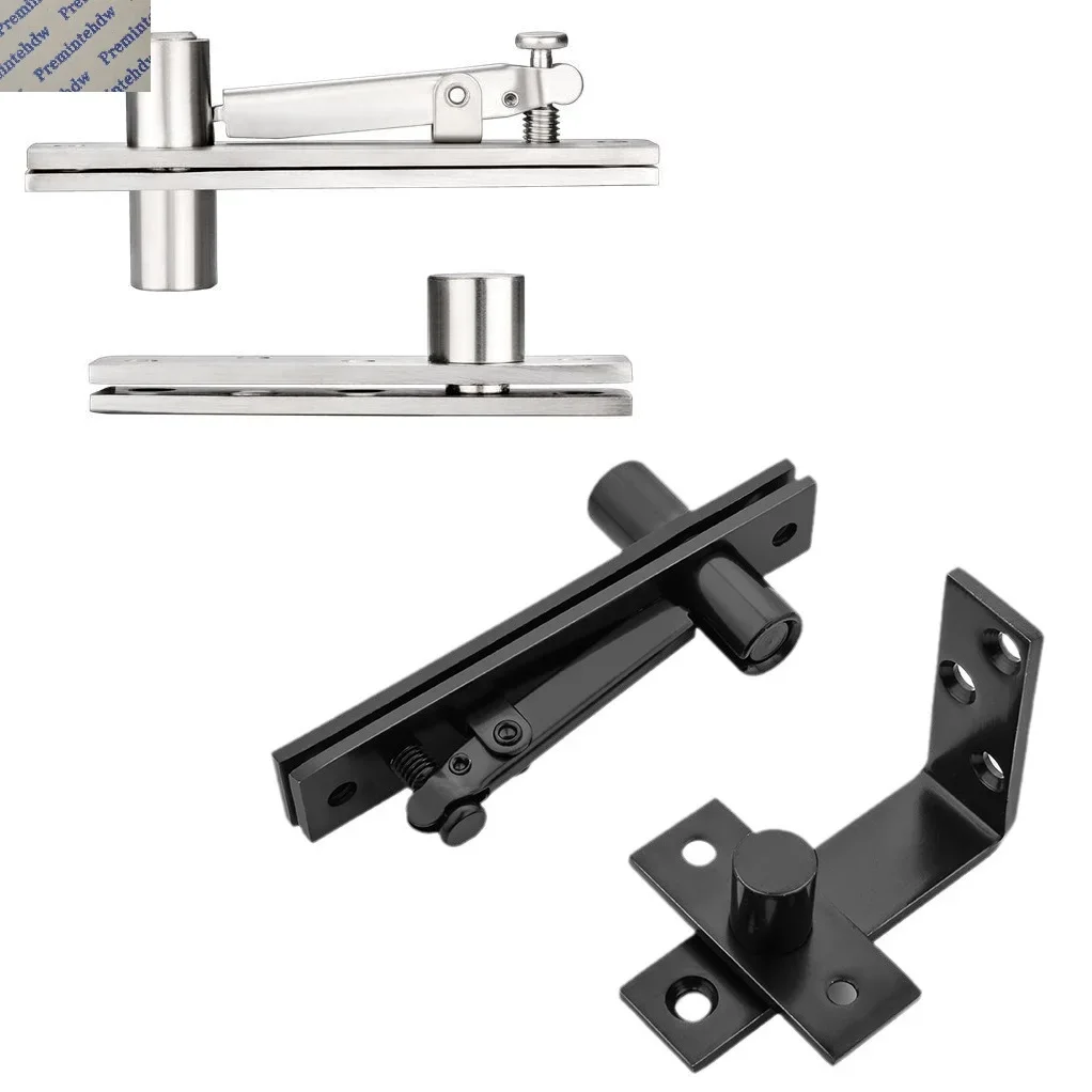 1Pair Black Stainless Steel 360 Degrees Pivot Hinge Top Bottom Wall Mount For Wooden Door
1Pair Black Stainless Steel 360 Degrees Pivot Hinge Top Bottom Wall Mount For Wooden Door