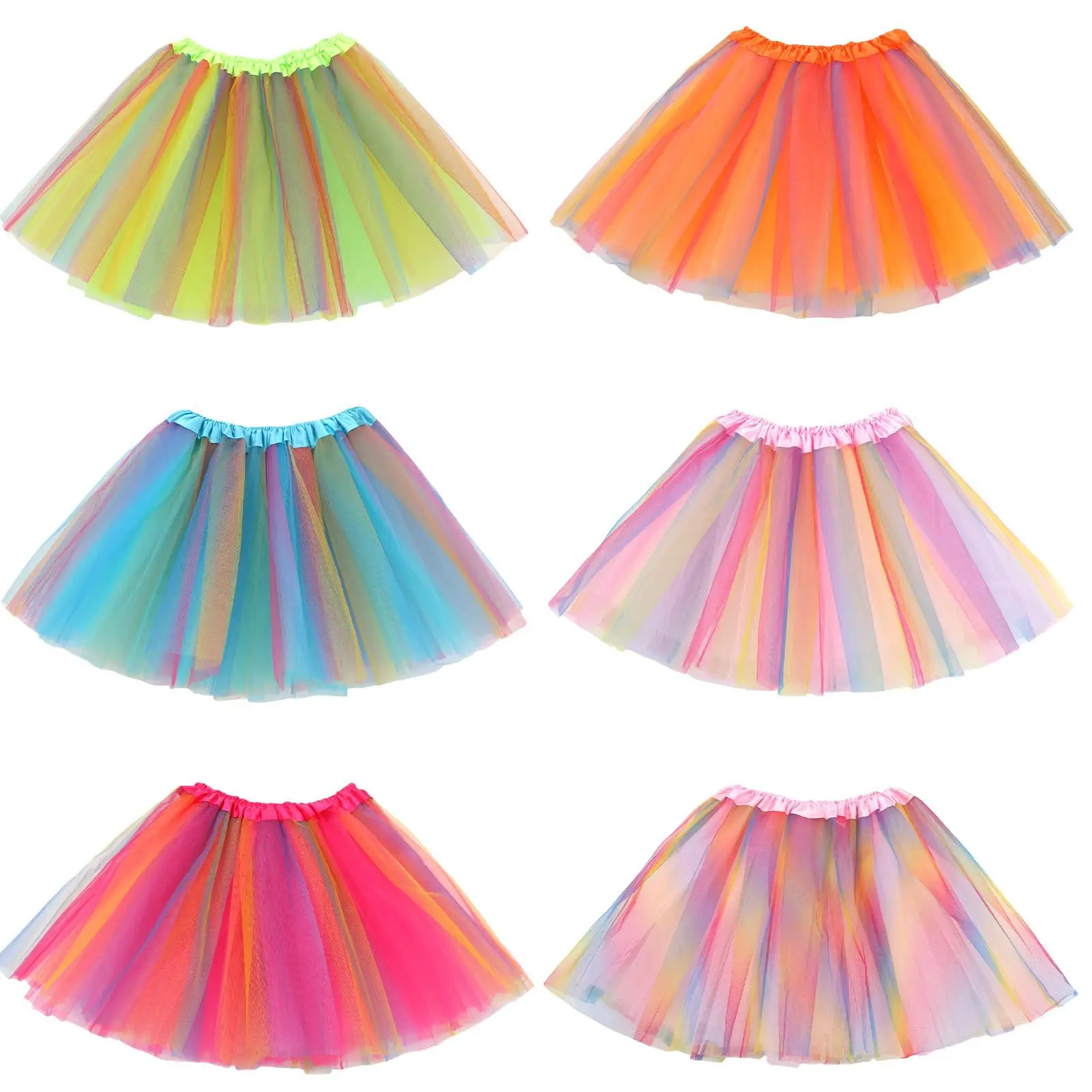 Kids Rainbow Tulle Skirt Ballet Dance Tutu Skirt Mesh Skirt
Kids Rainbow Tulle Skirt Ballet Dance Tutu Skirt Mesh Skirt