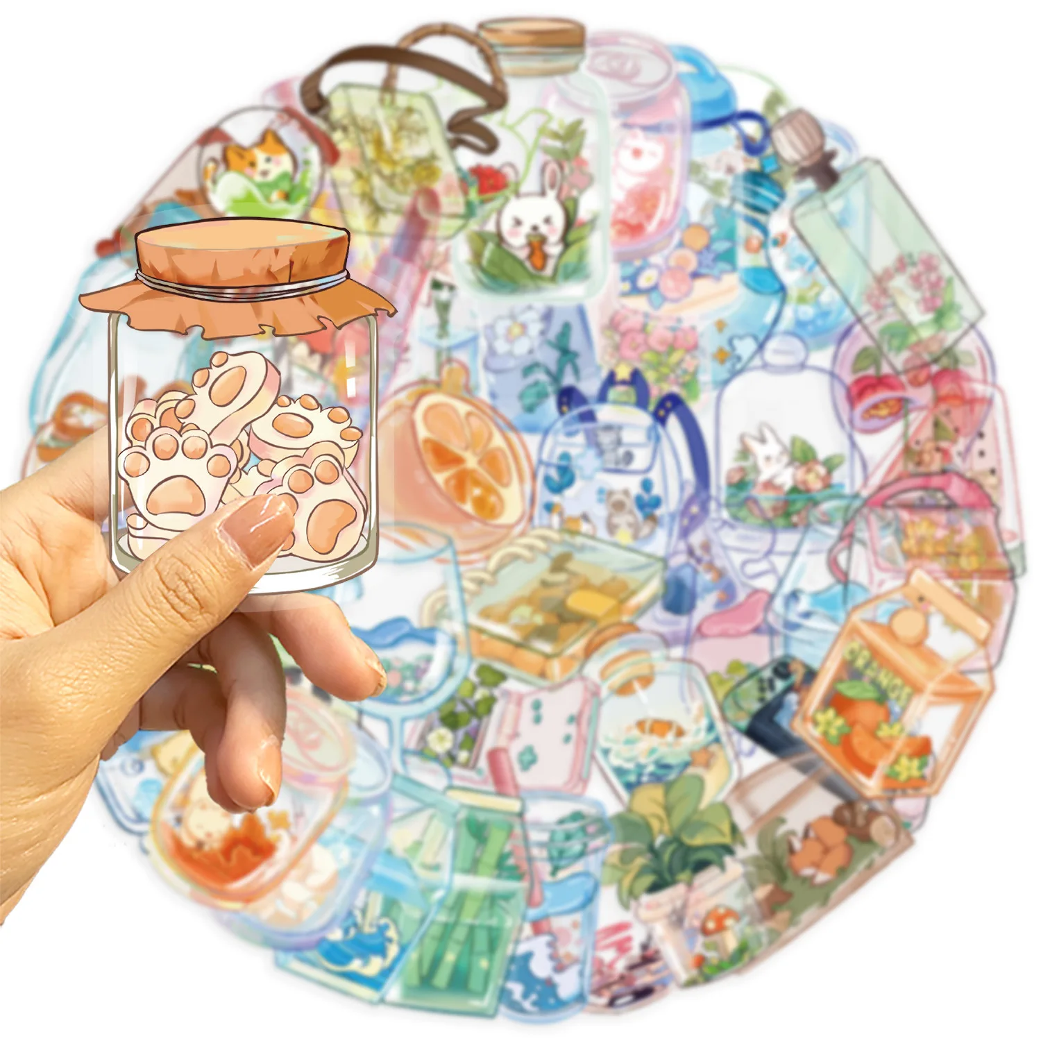 10/50PCS Plants and Animals Stickers Aesthetic PET Clear Glass Flowers for Water Cup Phone Computer Notebook Stationery Luggage
10/50PCS Plants and Animals Stickers Aesthetic PET Clear Glass Flowers for Water Cup Phone Computer Notebook Stationery Luggage