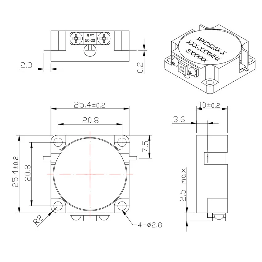 WG2525X Microwave Embedded Radio Frequency Isolator Frequency 380-4000MHz Optional
WG2525X Microwave Embedded Radio Frequency Isolator Frequency 380-4000MHz Optional