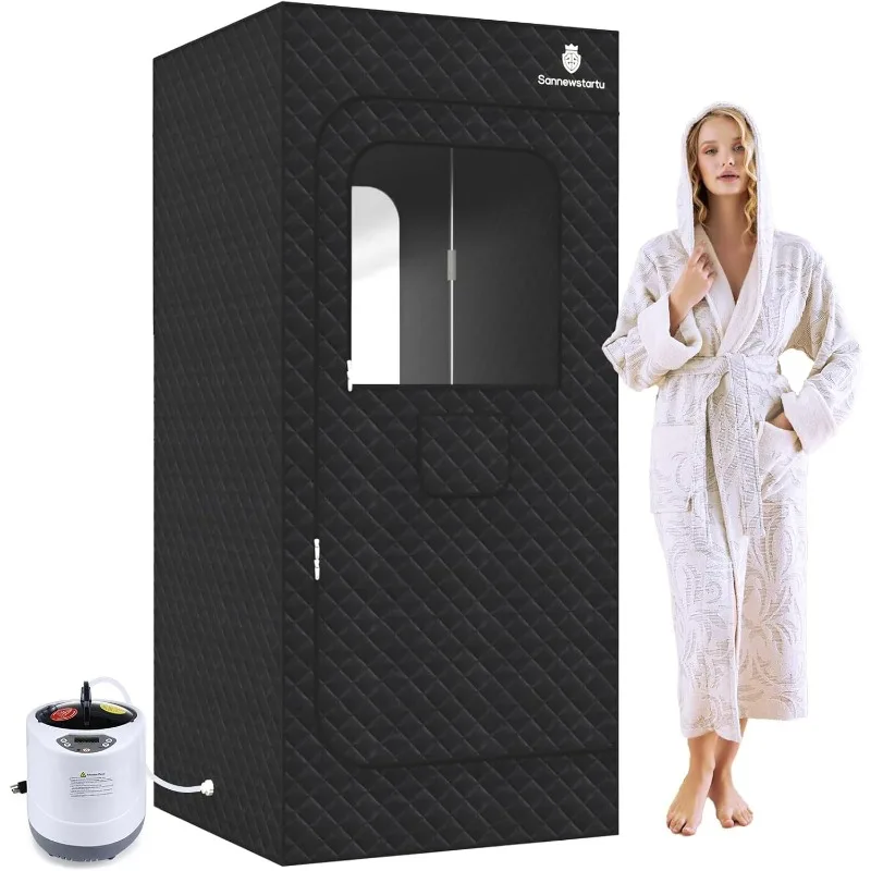 Portable Steam Sauna Box, Heavy Oxford Cotton Steam Saunas Spa, Full Body Sauna 1200W Steam Generator
Portable Steam Sauna Box, Heavy Oxford Cotton Steam Saunas Spa, Full Body Sauna 1200W Steam Generator
