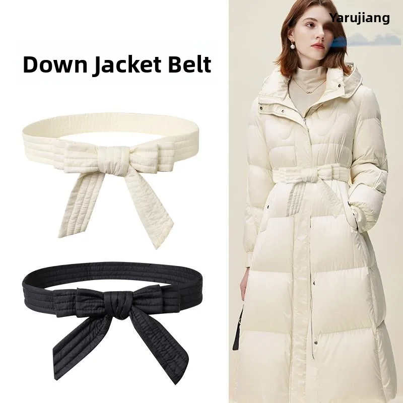 Women's Decorative Belt Knot Tying Belt New 2026 down Jacket Accessories Cotton Coat Special Purpose Waistband
Women's Decorative Belt Knot Tying Belt New 2026 down Jacket Accessories Cotton Coat Special Purpose Waistband