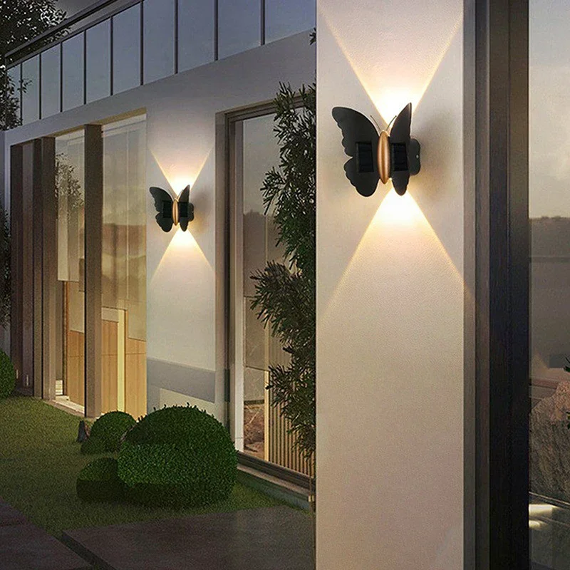 Butterfly Solar Wall Light Outdoor Waterproof Wall LED Night Light For Garden Yard Stairs Fence Patio Balcony Courtyard
Butterfly Solar Wall Light Outdoor Waterproof Wall LED Night Light For Garden Yard Stairs Fence Patio Balcony Courtyard