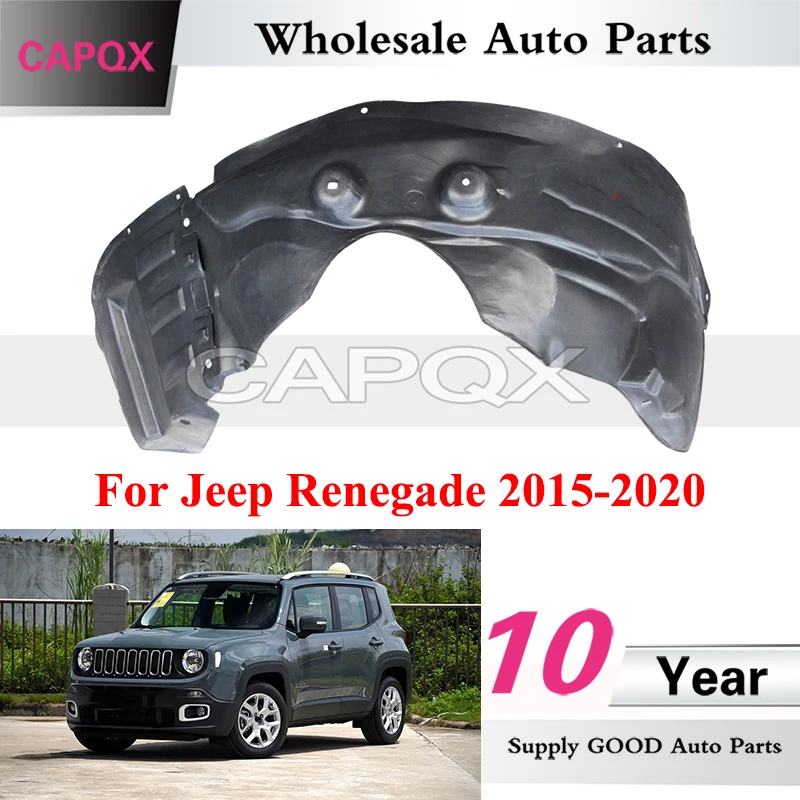 CAPQX Front Fender Lined Mudguard For Jeep Renegade 2015-2020 Front Wheel Mudguards Lined
CAPQX Front Fender Lined Mudguard For Jeep Renegade 2015-2020 Front Wheel Mudguards Lined
