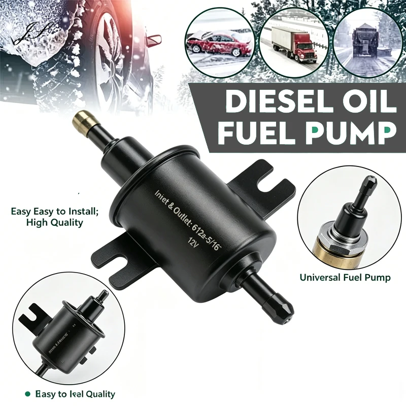 12V Universal Low Pressure Diesel Inline Bolt Fixing Wire Diesel Petrol HEP-02A For Car Carburetor Motorcycle ATV Replacement
12V Universal Low Pressure Diesel Inline Bolt Fixing Wire Diesel Petrol HEP-02A For Car Carburetor Motorcycle ATV Replacement