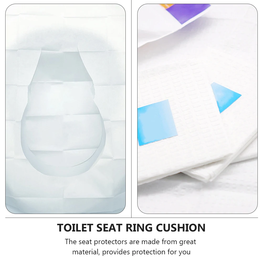 20 Pcs Toilet Seat Disposable Toilet Cover Covers Waterproof Bathroom Mats for Wood Pulp Travel Toddler Cushion Protectors
20 Pcs Toilet Seat Disposable Toilet Cover Covers Waterproof Bathroom Mats for Wood Pulp Travel Toddler Cushion Protectors