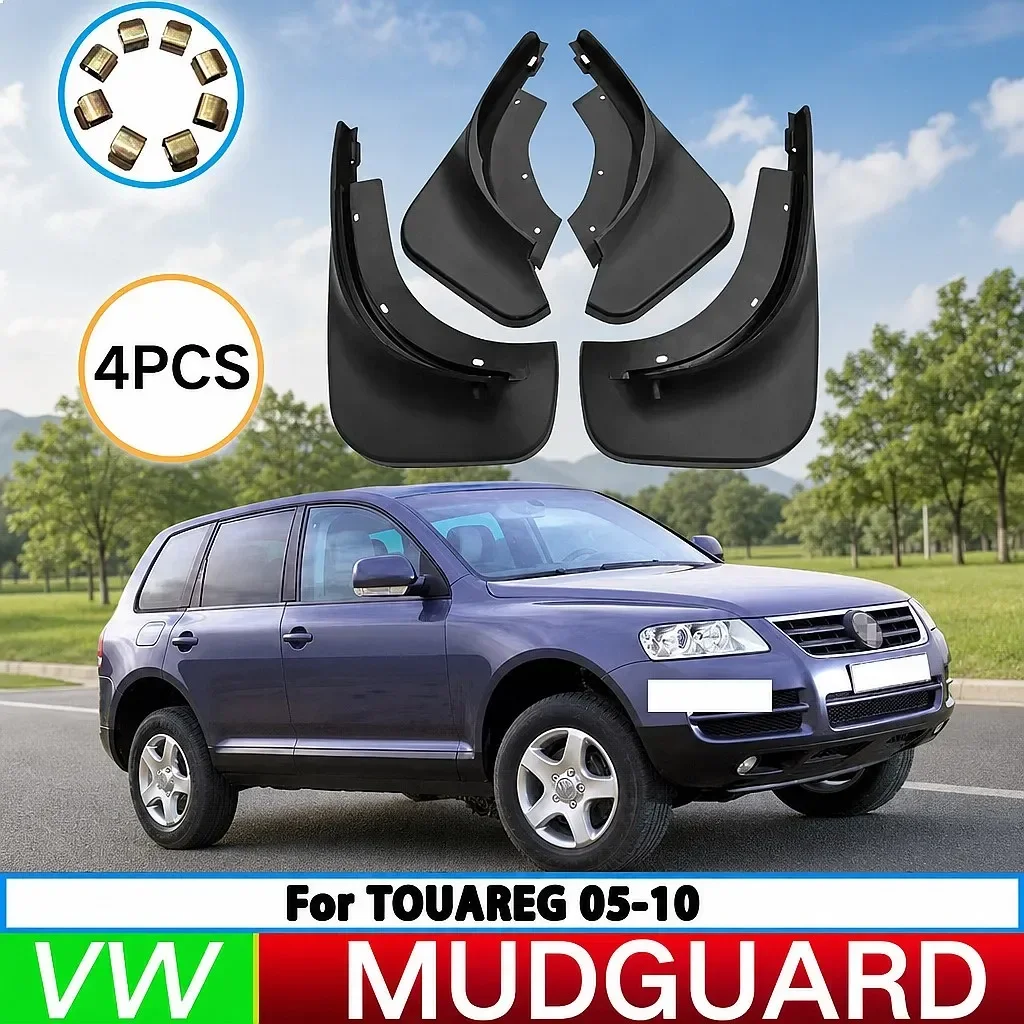 For VW Touareg 2005-2010 Mud Flaps Splash Guards Front Rear Wheel Fender 4pcs
For VW Touareg 2005-2010 Mud Flaps Splash Guards Front Rear Wheel Fender 4pcs