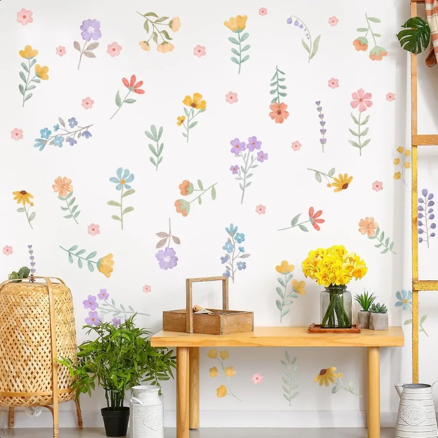 Boho Flower Wall Decals Watercolor Flower Wall Art Wildflower Wall Decals Girls Bedroom Removable Wall Decals ry Room Decor Vin
Boho Flower Wall Decals Watercolor Flower Wall Art Wildflower Wall Decals Girls Bedroom Removable Wall Decals ry Room Decor Vin