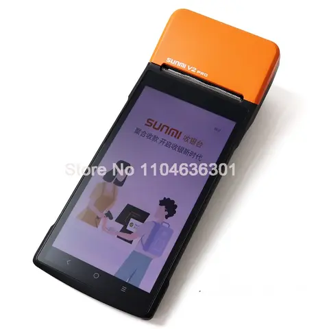 99% nouveau Original SUNMI V2 PRO 2G + 16G tout-en-un Android caisse enregistreuse Mobile intelligente imprimante Portable POS