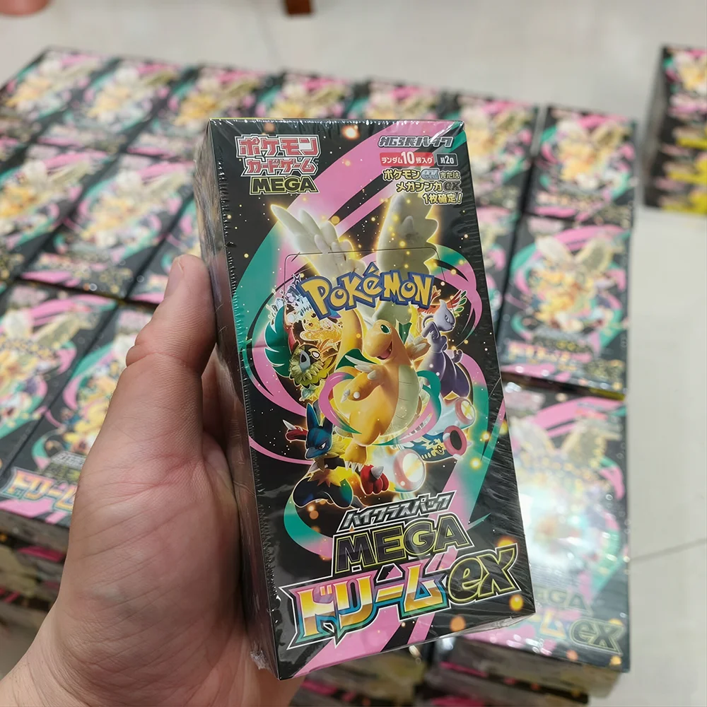 Japanese Pokemon TCG MEGA Dream ex Booster Box Dragonite Factory Sealed PTCG Trading Cards Collection KidsBox
Japanese Pokemon TCG MEGA Dream ex Booster Box Dragonite Factory Sealed PTCG Trading Cards Collection KidsBox